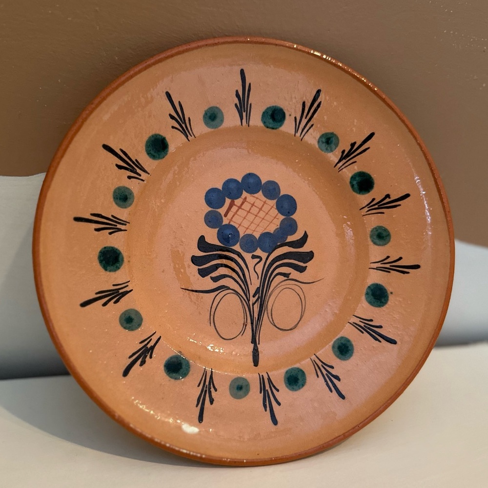 ✨Mexican Red Clay Decorative Plate✨